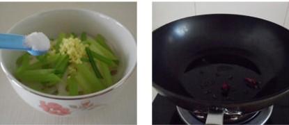 Ngó sen nấu cần tây