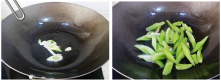 Sườn xào cần tây bước 5-6