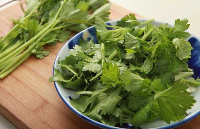 Ăn gì không được với cần tây